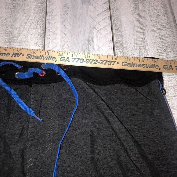 Pelagic The Wedge Board Shorts Mens 38 Ocean Blue Swim Trunks Fishing Beach - Picture 6 of 12